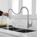 Pull Out Kitchen Faucet SUS304 Stainless Steel Pull Out Kitchen Faucet Factory